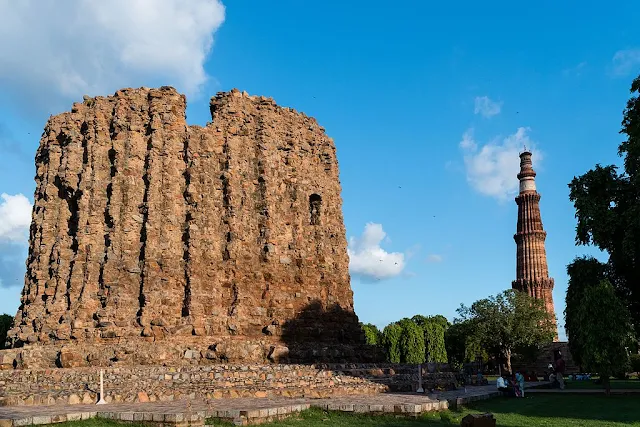 Alai Minar and Qutub Minar