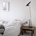 White bedroom styling