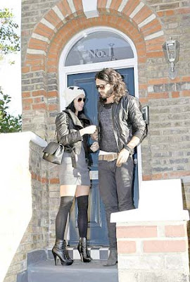 Katy Perry and Russell Brand