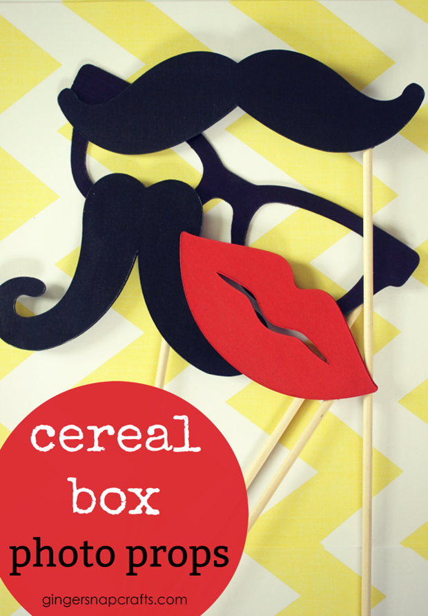 Cereal Box Photo Props at GingerSnapCrafts.com #photo #props #cricutmade