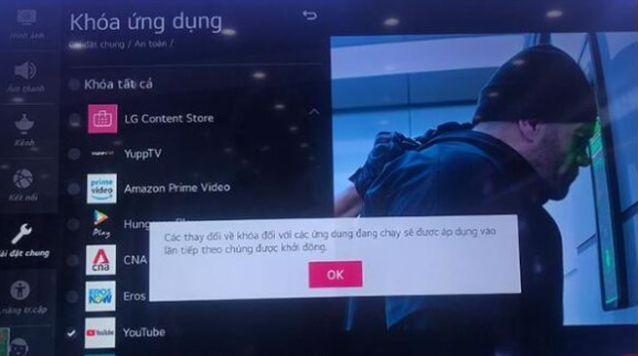 Hướng dẫn cách khóa trẻ em trên tivi LG