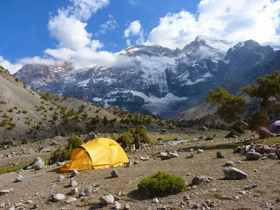 Beautiful trekking tour in the Fann Mountains (Tajikistan, Pamir-Alay region)