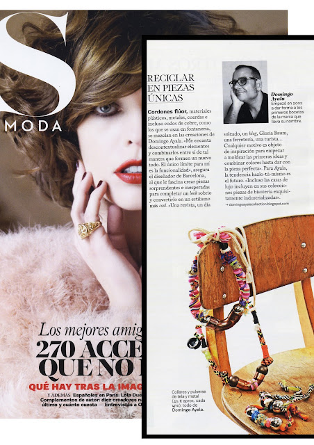 S MODA. EL PAÍS. SPAIN. Septiembre 2011. Domingo Ayala Handmade