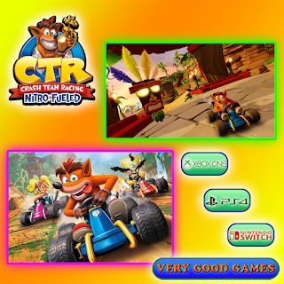 News about the release of the game “Crash Team Racing Nitro-Fueled”