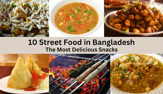 Best 10 Street Food in Bangladesh