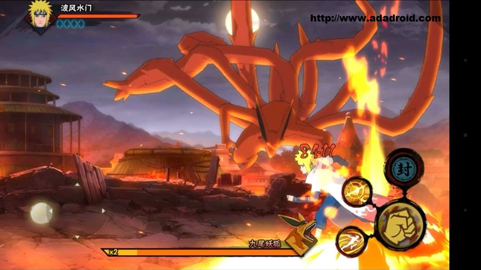 Download Naruto Mobile Fighter Apk V1.5.2.9 Terbaru Game 