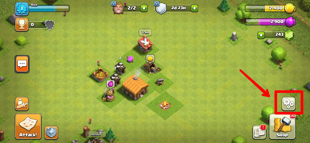 Cara Memainkan serta membuat akun Clash Of Clans Di Android