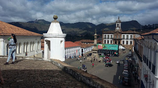 Praça Tiradentes e Museu da Inconfidência