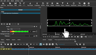 Cara membuat spectrum audio