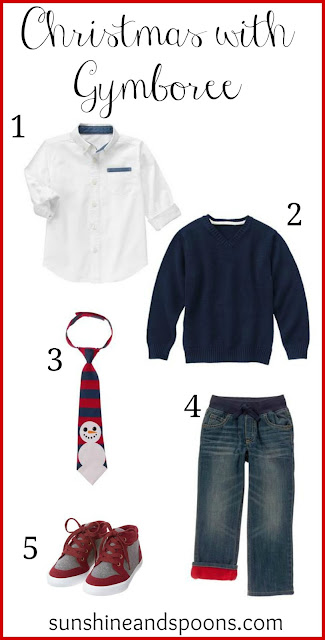 Dressing for Christmas With Gymboree