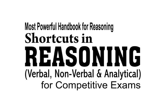 Best Book Of Shortcuts Of Reasoning For Upcoming JKSSB Exams
