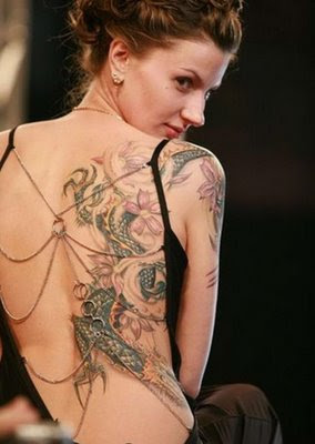 Girl Back Tattoos