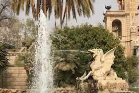 Dragon in Ciutadella Park