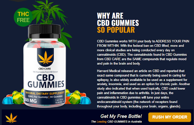 CBD Care CBD Gummies working