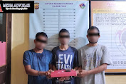 Sering Transaksi Narkoba, Tiga Pria di Pidie Ditangkap Polisi