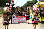 Kemeriahan Pawai Budaya Desa Padang Bojonegoro Peringati HUT RI ke 77