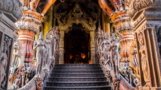 Stairs to the Sanctuary of Truth