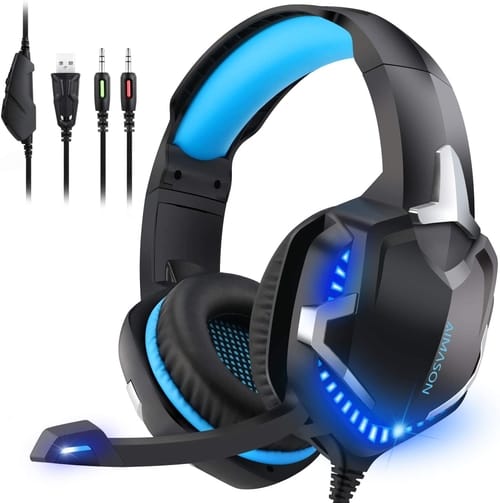 Review AIMASON PS4 Xbox One Gaming Headset with Mic