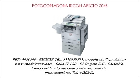 FOTOCOPIADORA RICOH AFICIO 3045