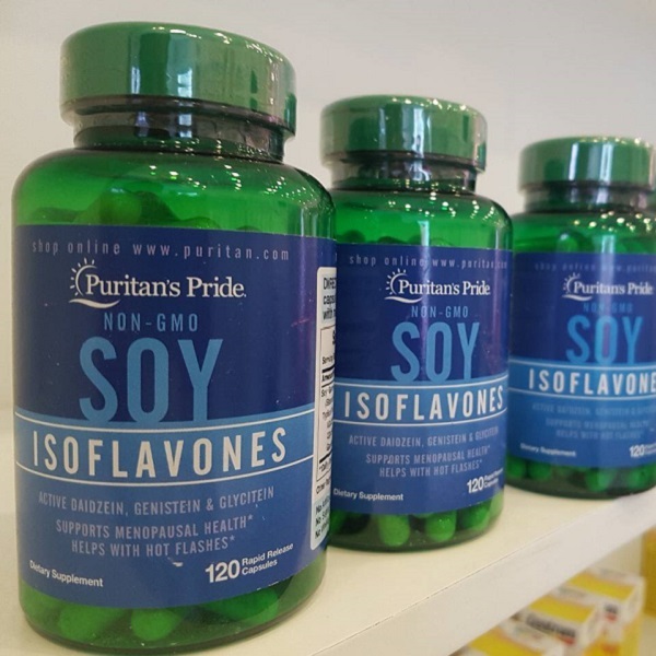 Mầm đậu nành estrogen Non-GMO Soy Isoflavones