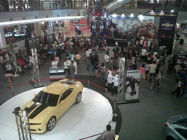 As part of a Transformers Dark of the Moon promotion Chevy Malaysia with