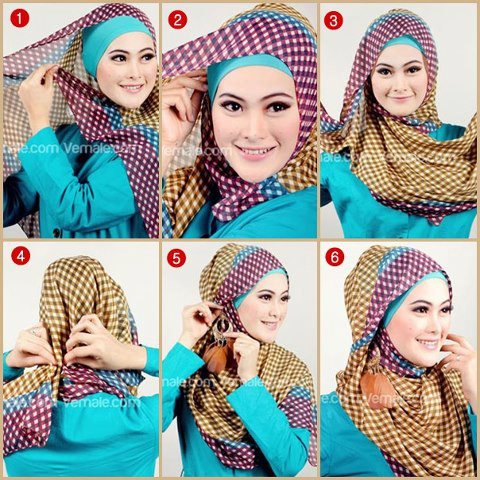 GAYA HIJAB TEBARU: LANGKAH LANGKAH BERHIJAB