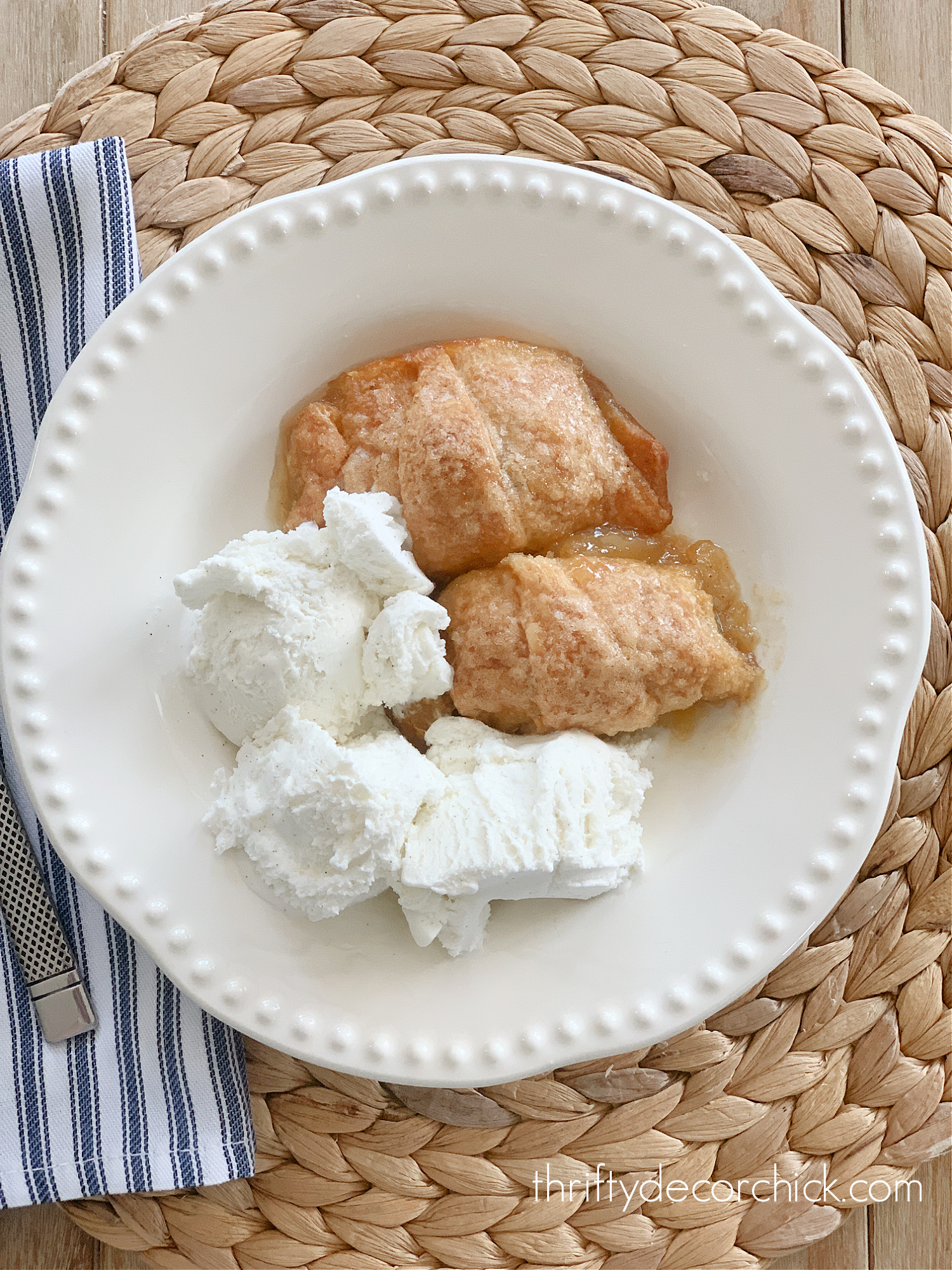 Mountain Dew apple dumplings