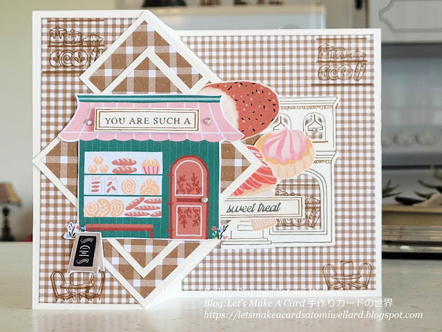 Stampin'Up Let’s Go Shopping Pop Up Pull Card by Sailing Stamper Satomi Wellard