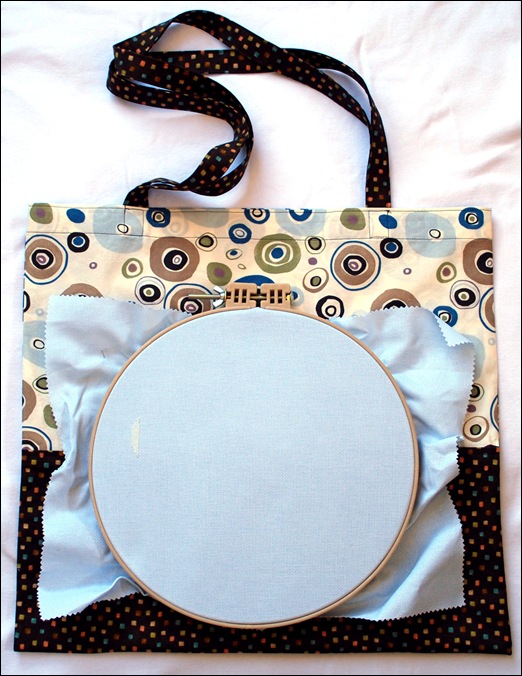 tote with hoop