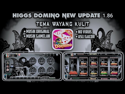 Higgs Domino RP v1.86 Tema Wayang Kulit