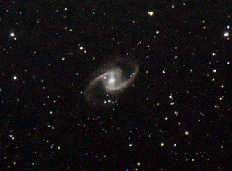 NGC 1365 in Fornax - 300 Second Image by Nicole F.