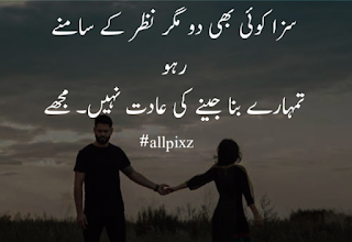 poetry in urdu 2 lines