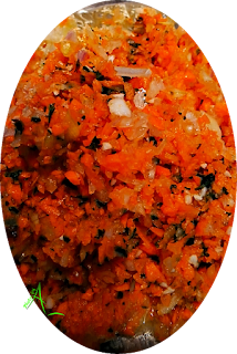 Oignon, échalote, ail, carotte et céleri hachés