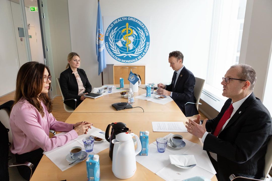 Crown Princess of Denmark attended WHO Meeting