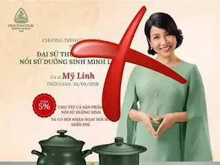 Dân mạng kêu gọi tẩy chay sản phẩm nồi dưỡng sinh của Gốm sứ Minh Long.