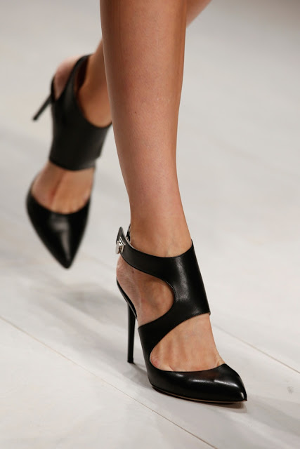 Black summer high heel fashion