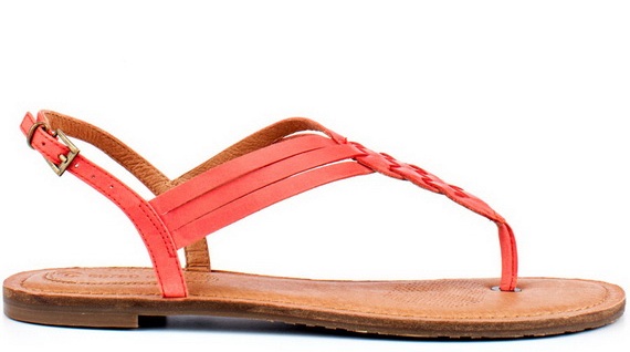 Red Sandals