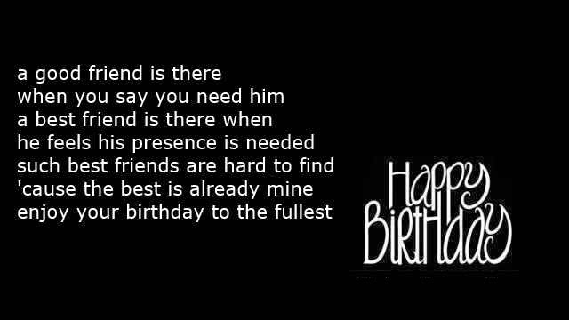 birthday wishes for my best friend