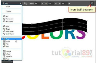 Cara membuat tulisa elegan colorful dengan photoshop