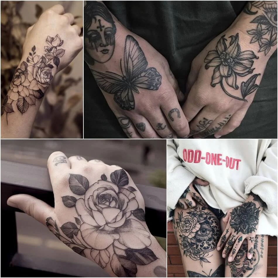 Tatuajes para chicas en las manos