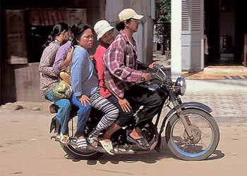 Foto foto lucu saat mudik lebaran