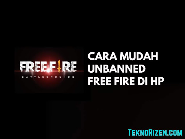 Cara Unbanned Device di Free Fire