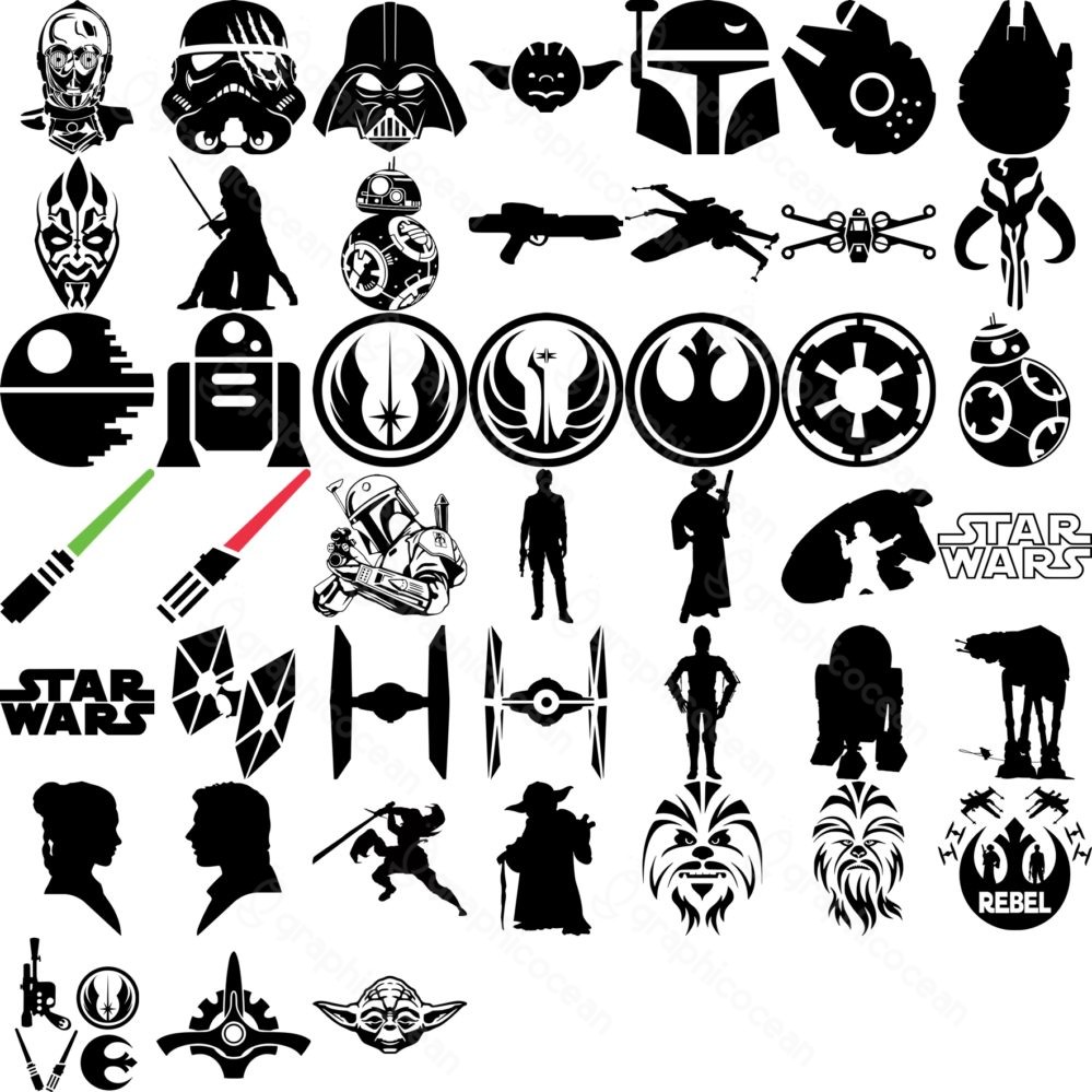 Download Where To Find Free Star Wars SVGS & Project Ideas