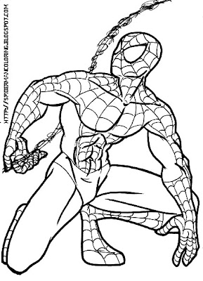 Spiderman Coloring on Spiderman Coloring  Plenty Of Spiderman Coloring Pages