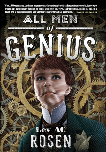 Sharing the TBR ALL MEN OF GENIUS by Lev AC Rosen rosen tribal tattoo