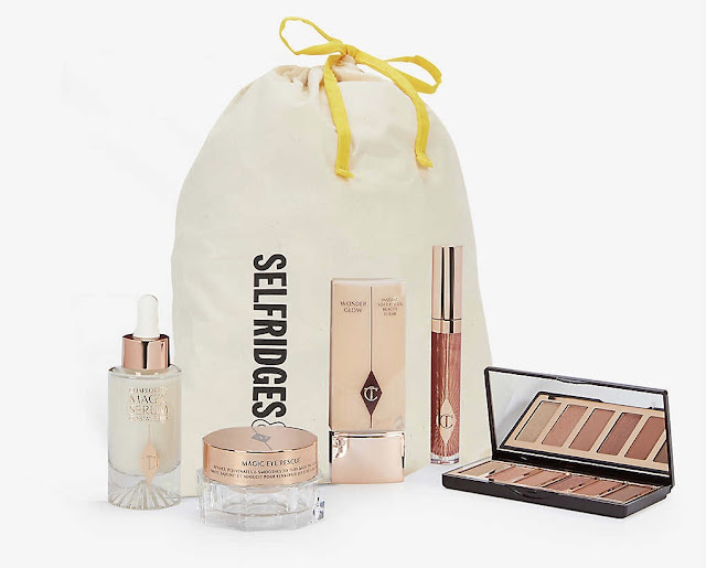 Selfridges x  Charlotte Tilbury Glowing Skin Lip and Eye kit