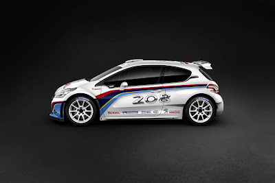 2013 Peugeot 208 R5 Rally car
