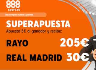 888sport superapuesta liga Rayo vs Real Madrid 28 abril 2019