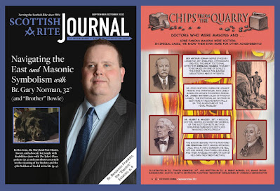 Scottish Rite Journal. Supreme Council, 33°, SJ. Chips from the Quarry. Art by Travis Simpkins