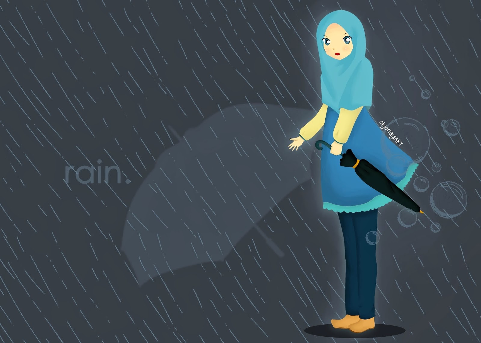 Gambar Animasi Hujan Deras Pilihan Cikimm Com